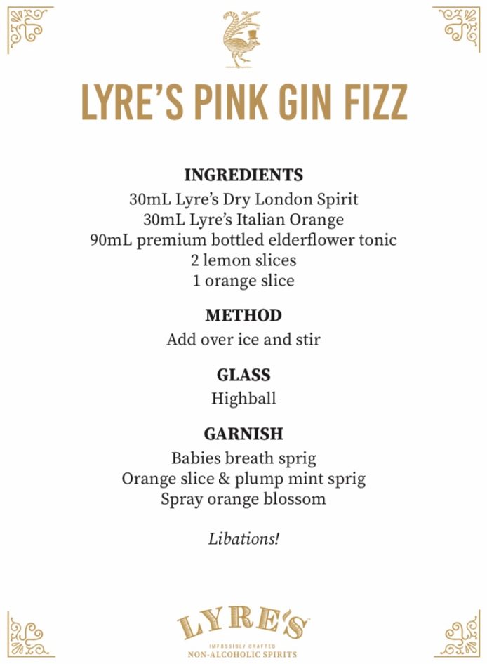 Lyre´s Pink Fizz