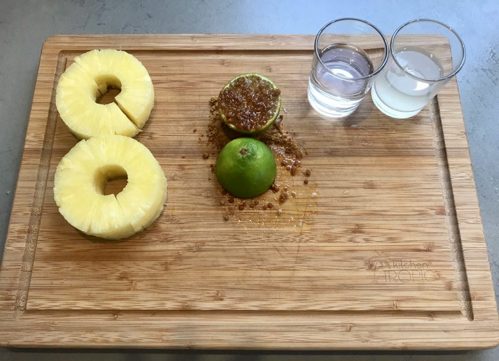 Pineapple Smash Alcohol-free Cocktail The making of