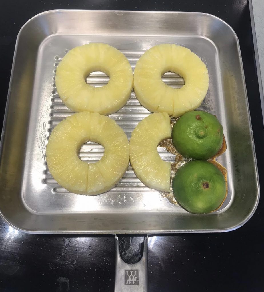 Pineapple Smash Alcohol-free Cocktail The making of 2