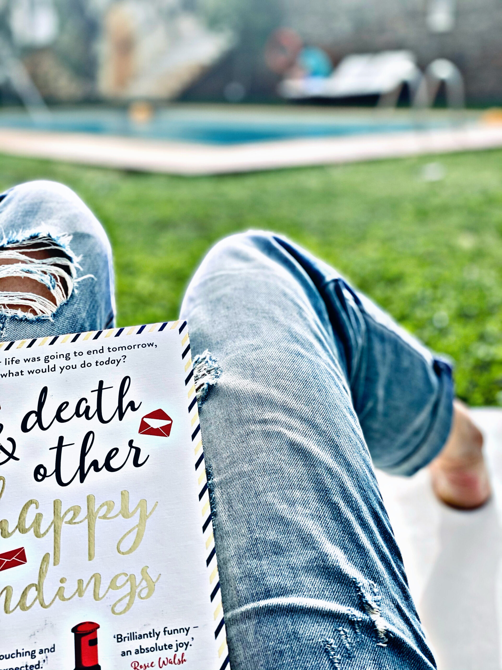 Chilling at the pool - Sober!