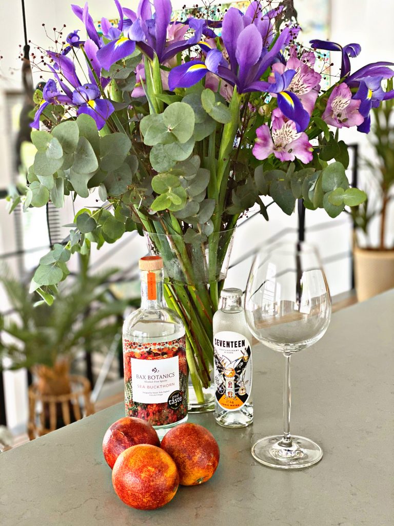 Bloody Bax - The Ingredients for this alcohol-free Spritz