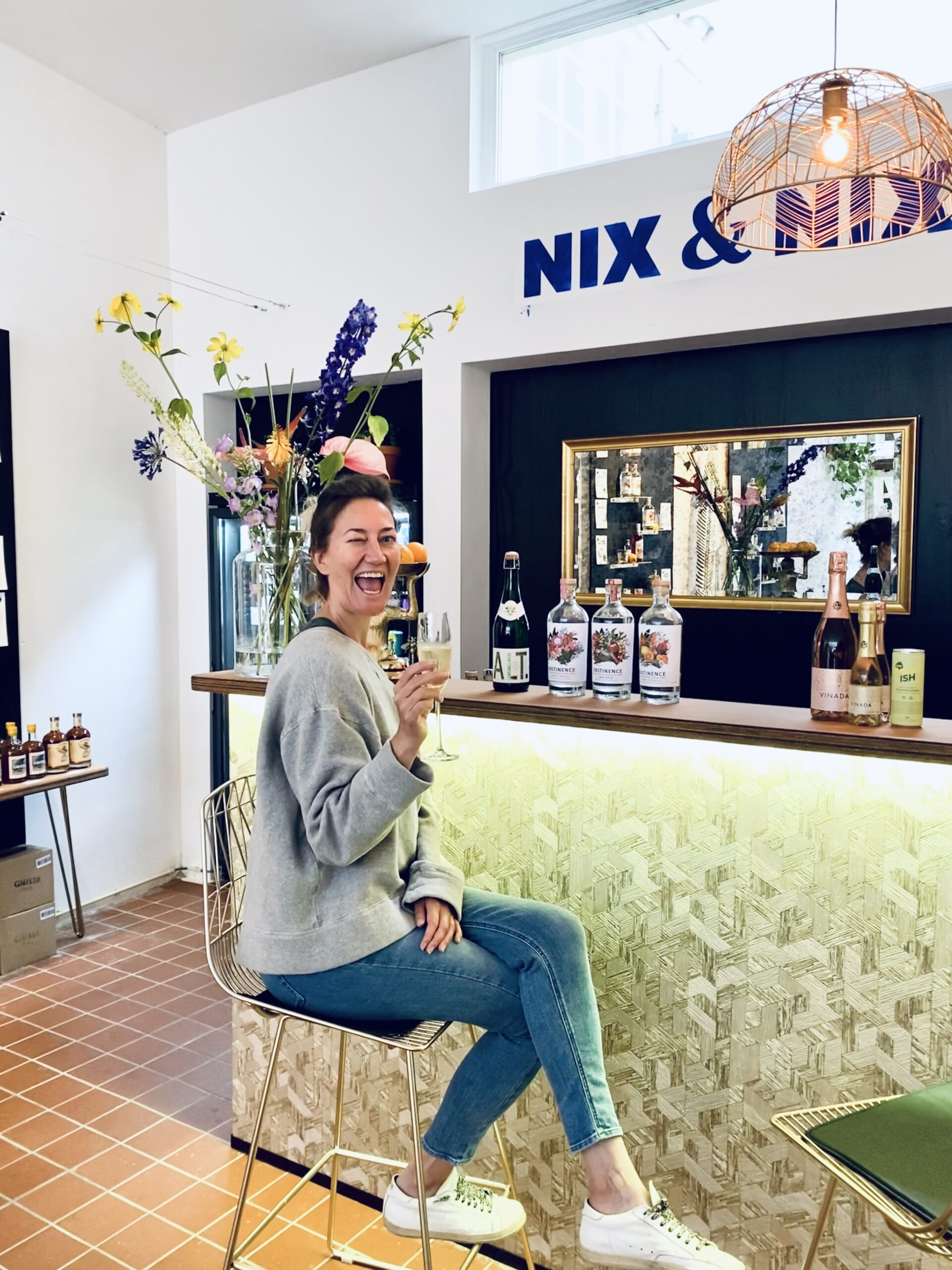 Me in alcohol-free heaven