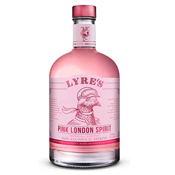 Lyres Pink London Spirit Alcohol-free Pink Gin