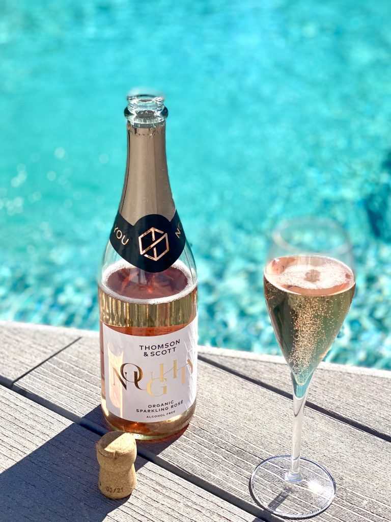 Noughty Rosé Sparkling Alcohol-free Bubbles