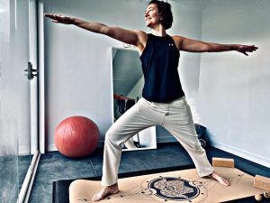 Just a non-drinker doing some Yoga