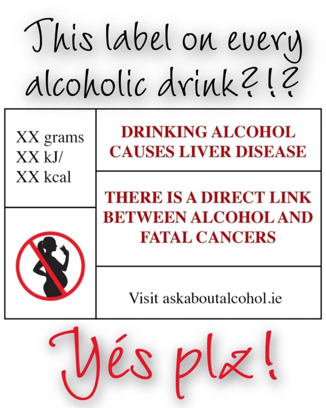 Health Warning on Alcohol