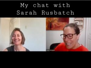 Sobriety chat with Sarah Rusbatch