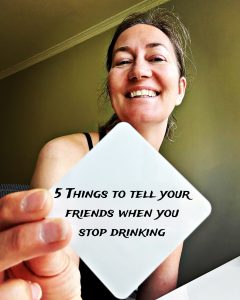 when you stop drinking