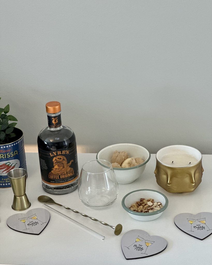 Ingredients for the Lyre's Affogato