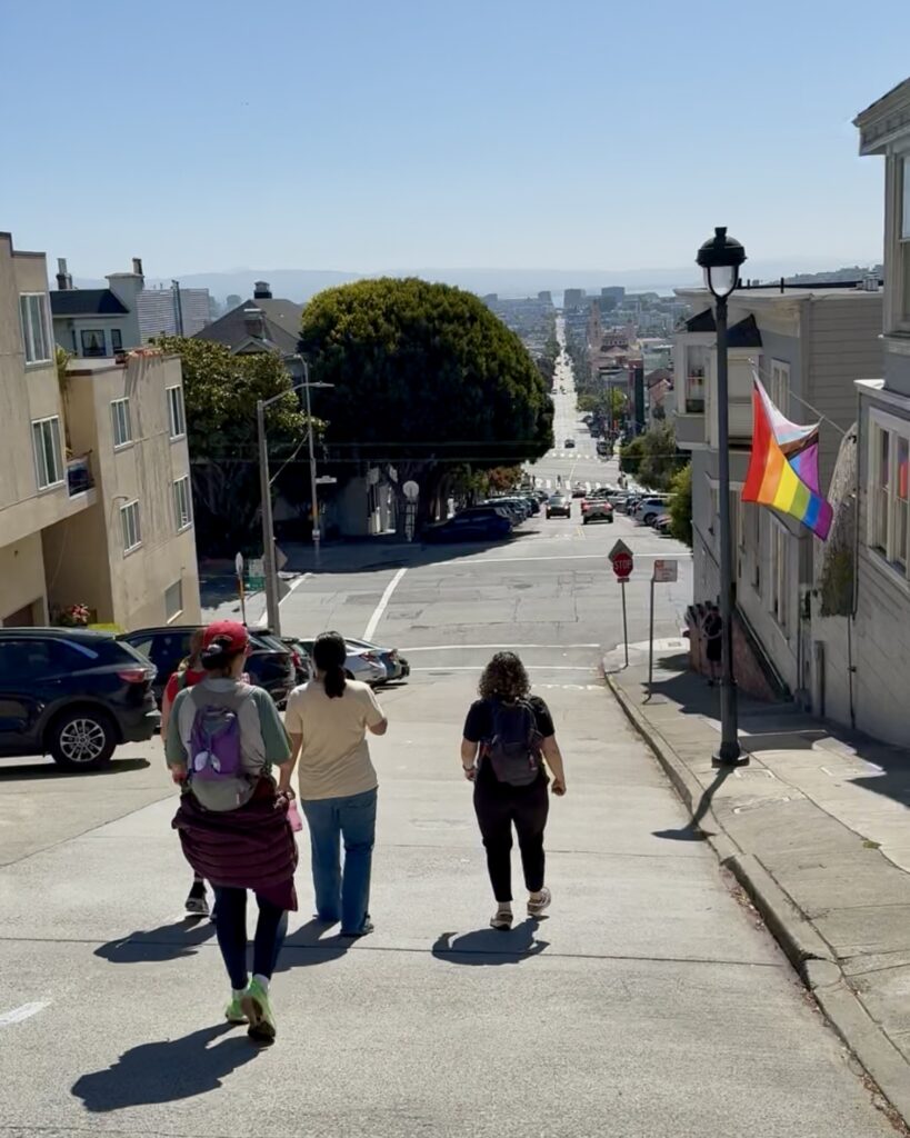 Walking into my city retreat