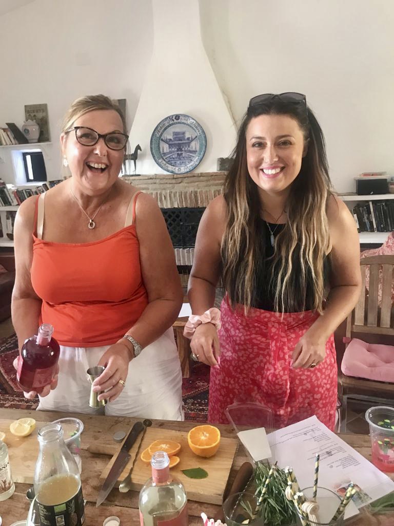 Alcohol-free cocktails at my city retreat