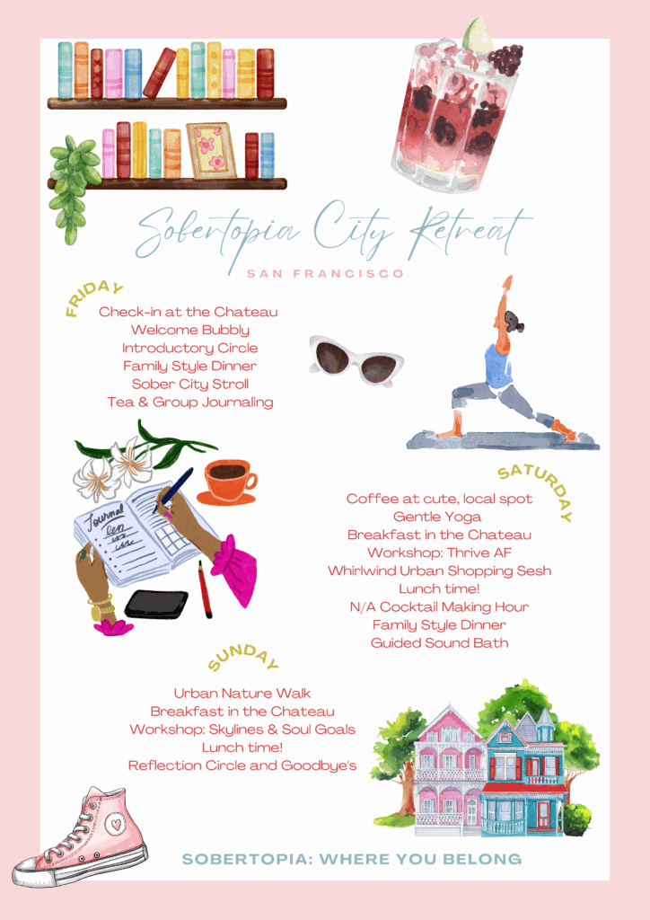 City retreat itinerary