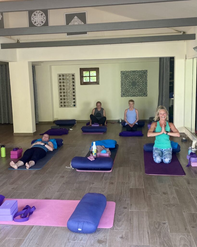 Yoga at my city retreat